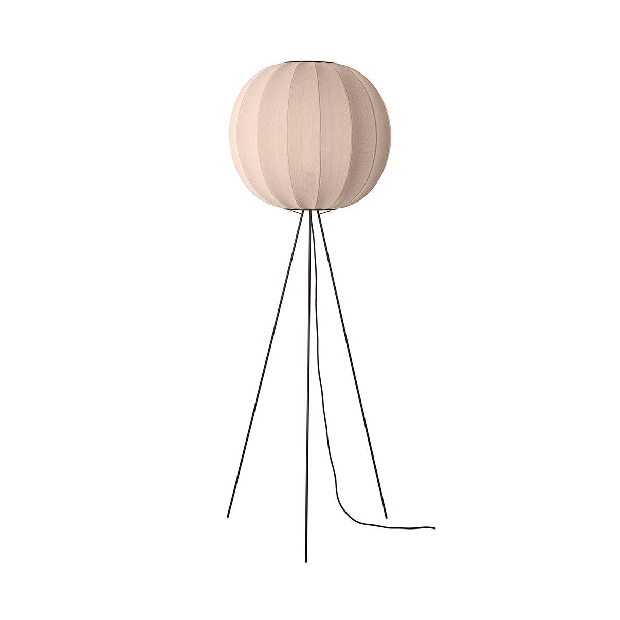 High tripod floor lamp KNIT-WIT sand