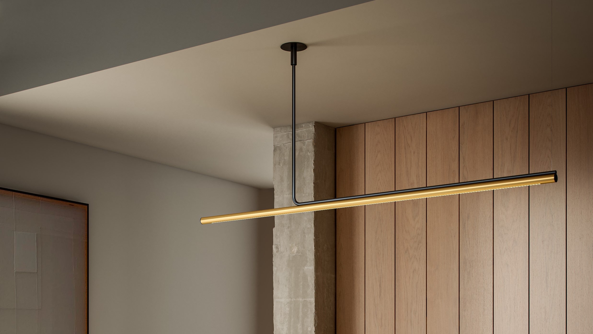 Lampa wisząca AMBROSIA PRO złoty