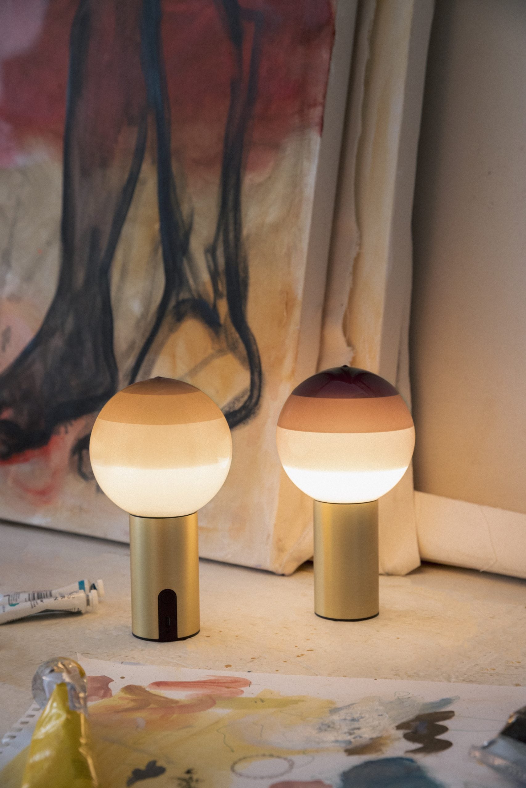 Accu lamp DIPPING bordeaux
