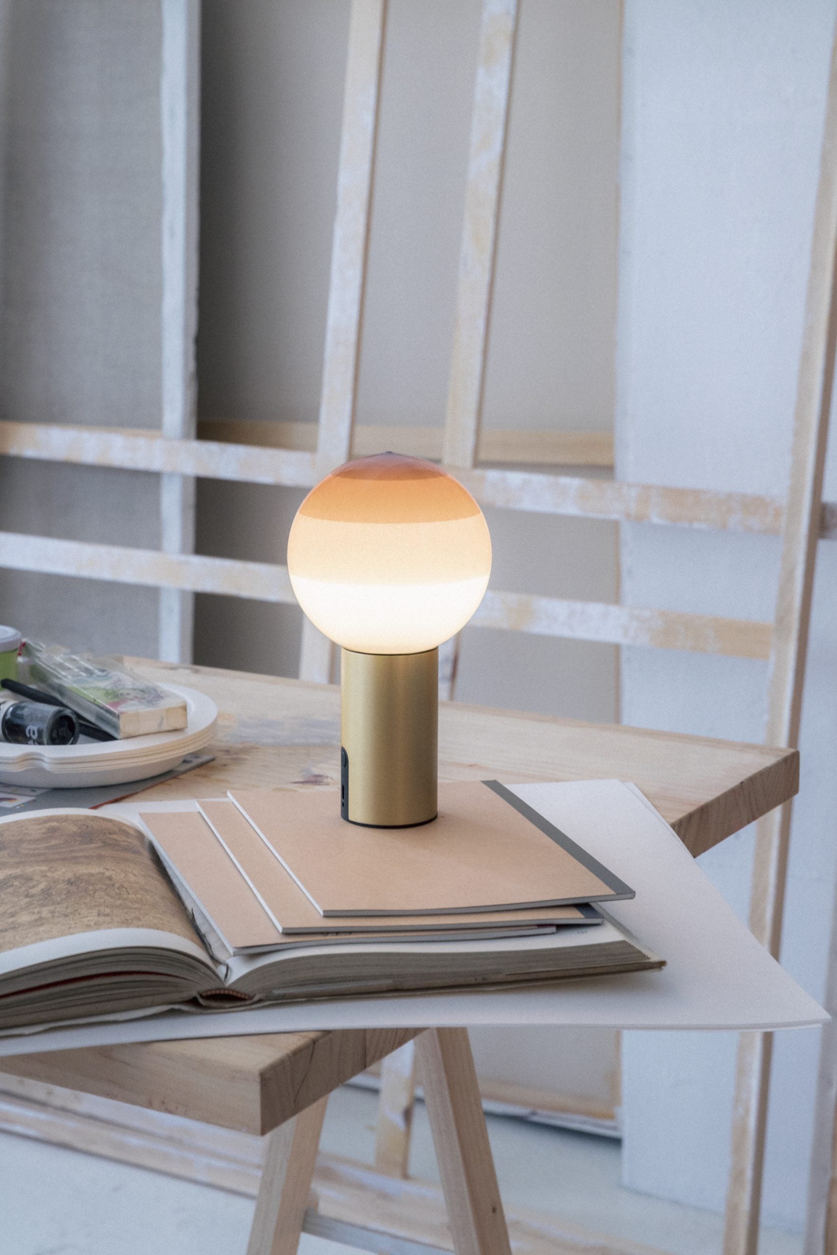 Accu lamp DIPPING bordeaux