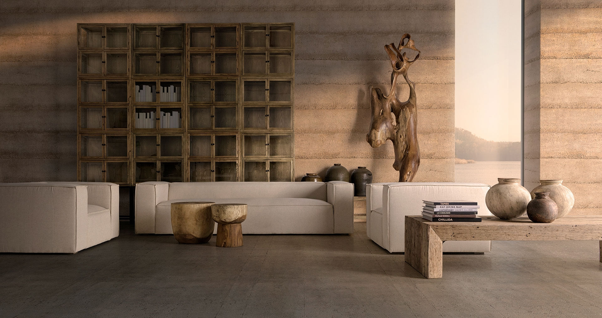 Beistelltisch CHITSA tropisches Holz