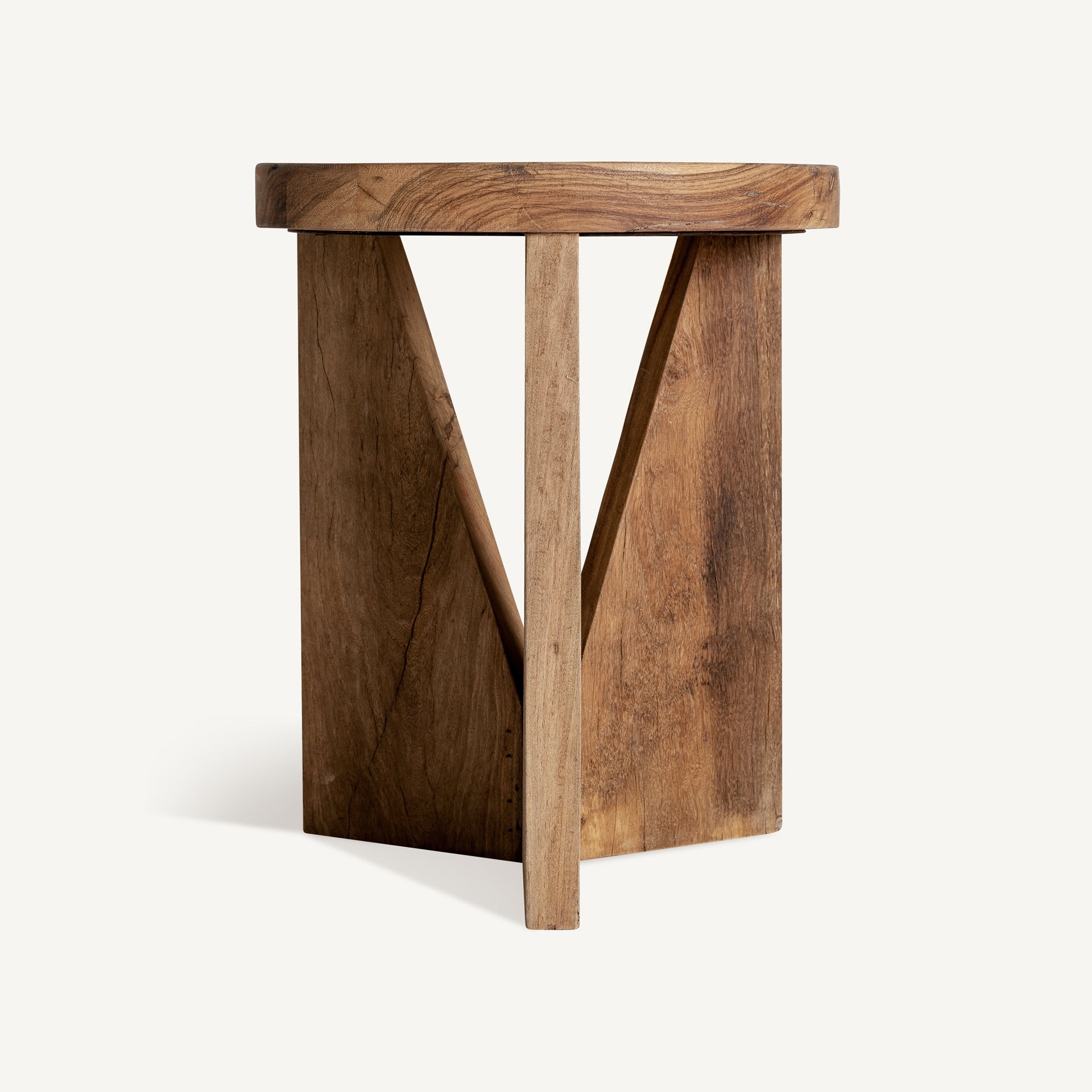 Beistelltisch COTARD aus recyceltem Holz