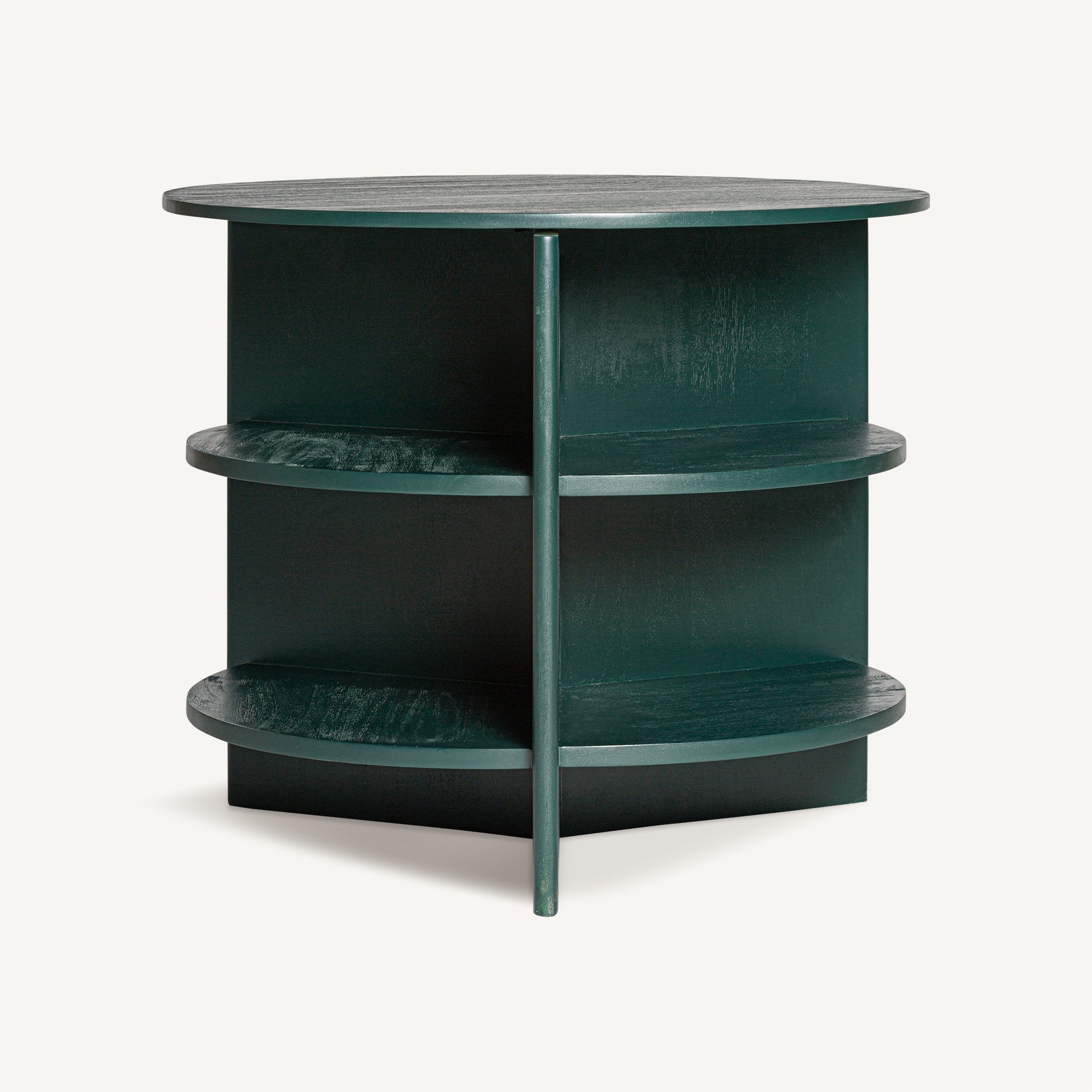 NARA Side Table Green Mango Wood