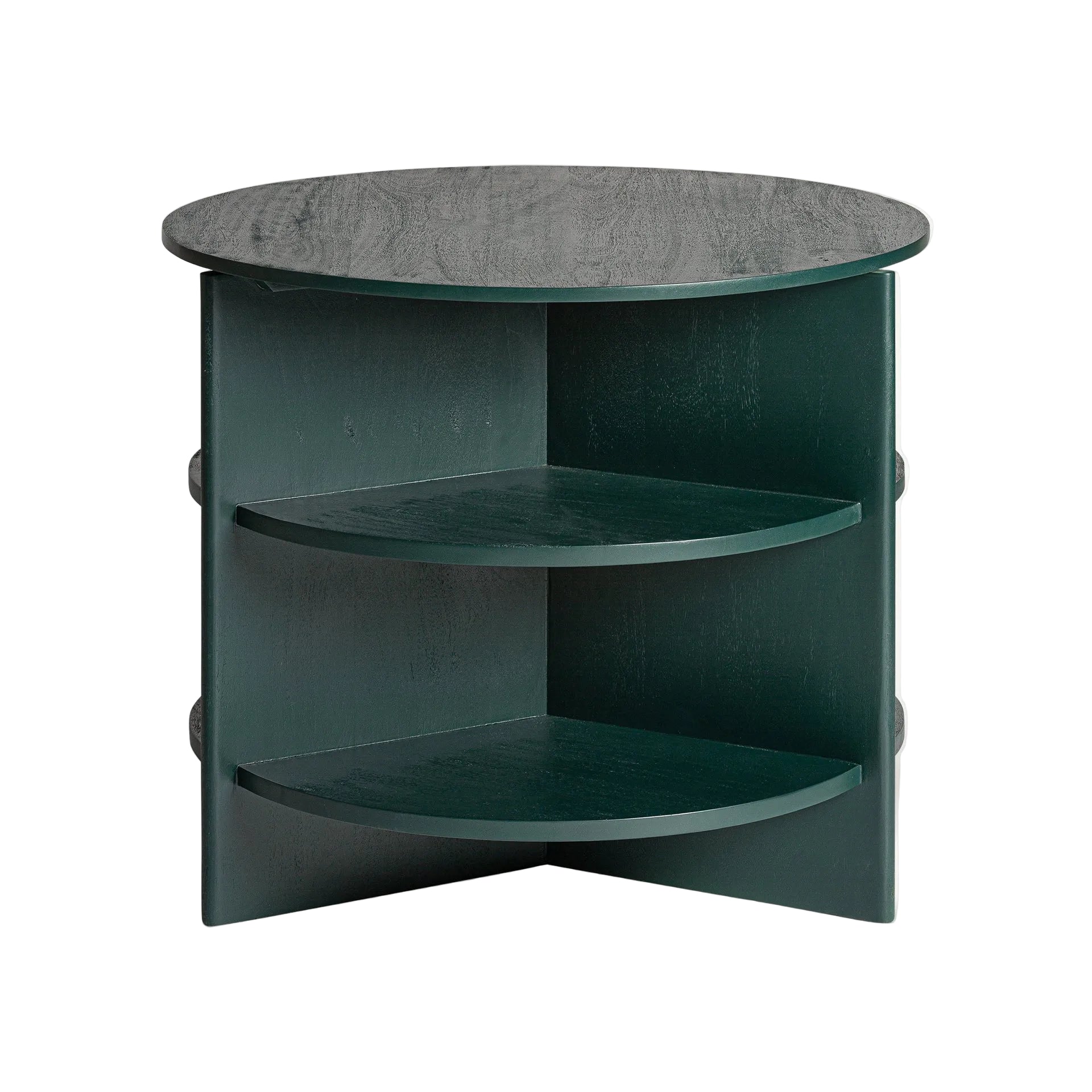 NARA Side Table Green Mango Wood