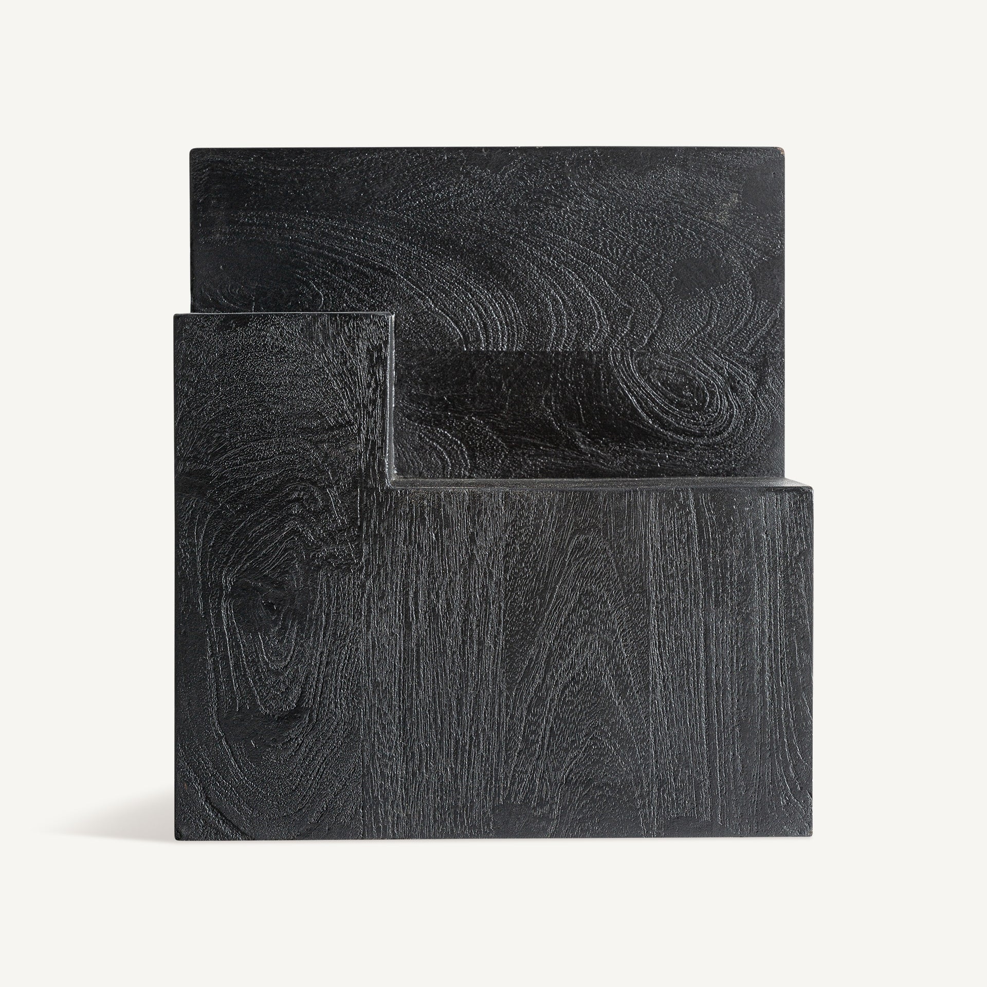 Bijzettafel PÈTRIA zwart mango hout