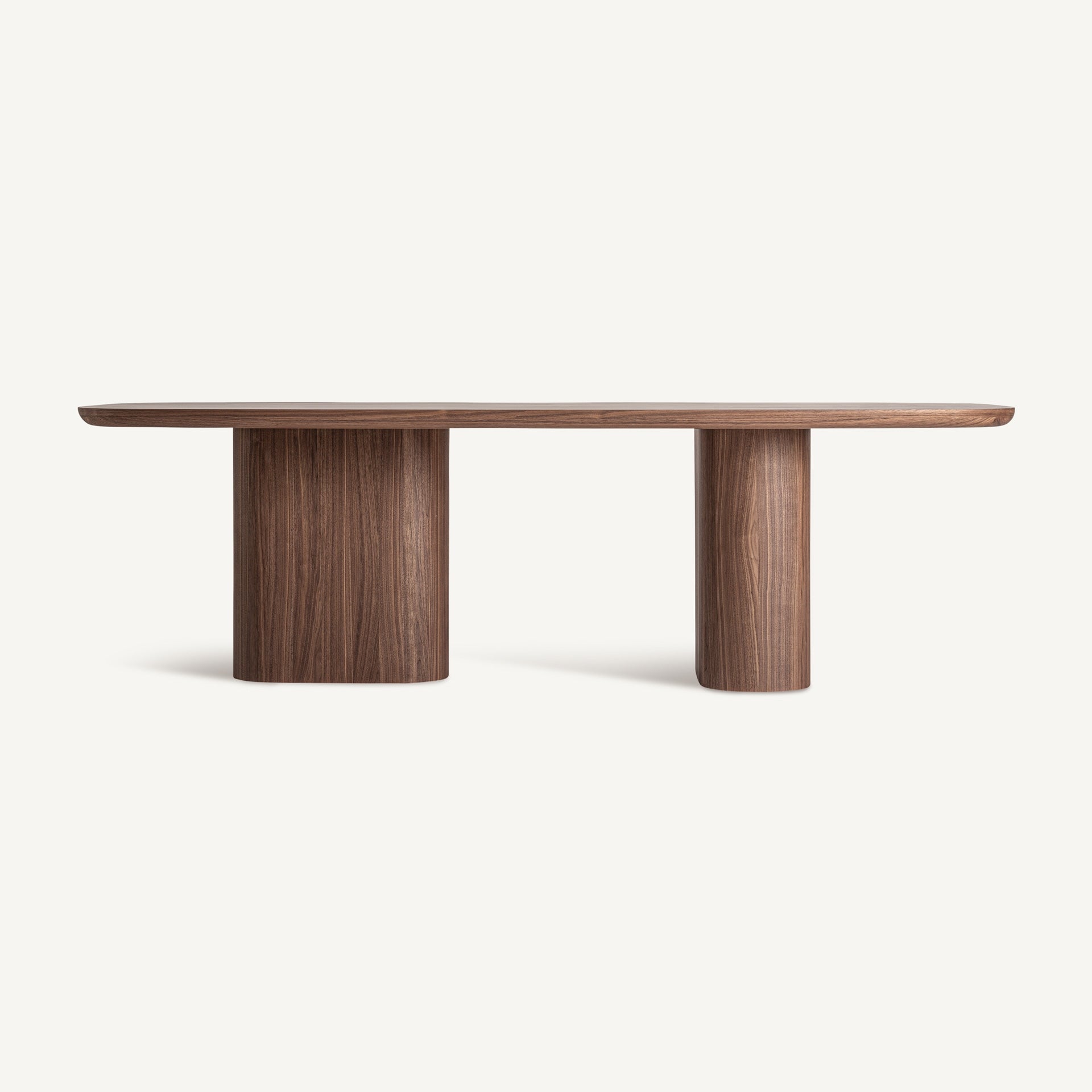 Acièra tafel in notenhout