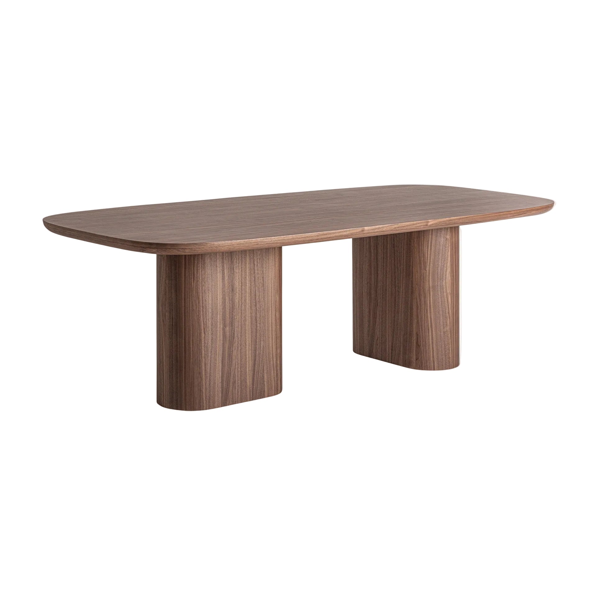 Acièra tafel in notenhout