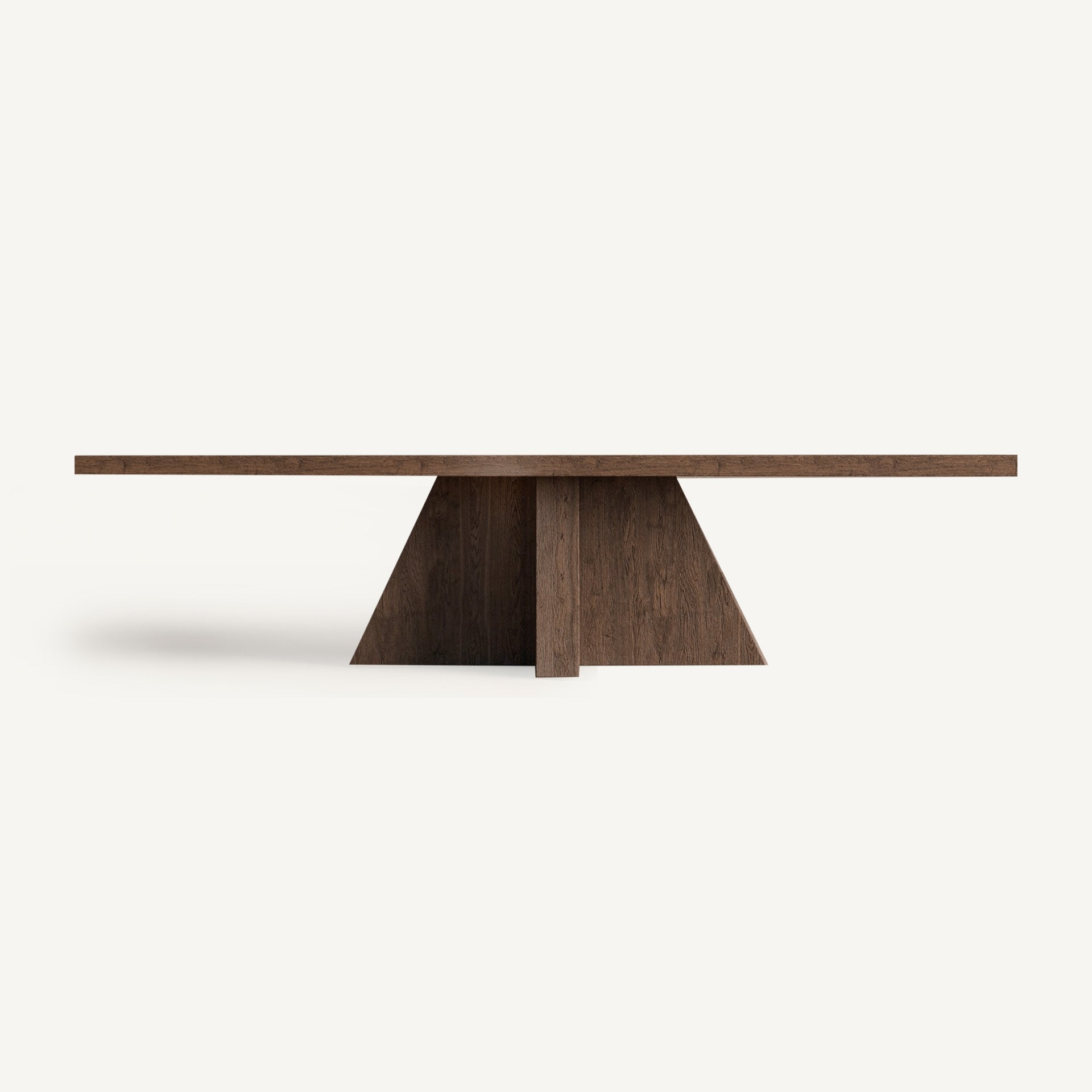 Tisch BRUTALIST aus recyceltem Holz