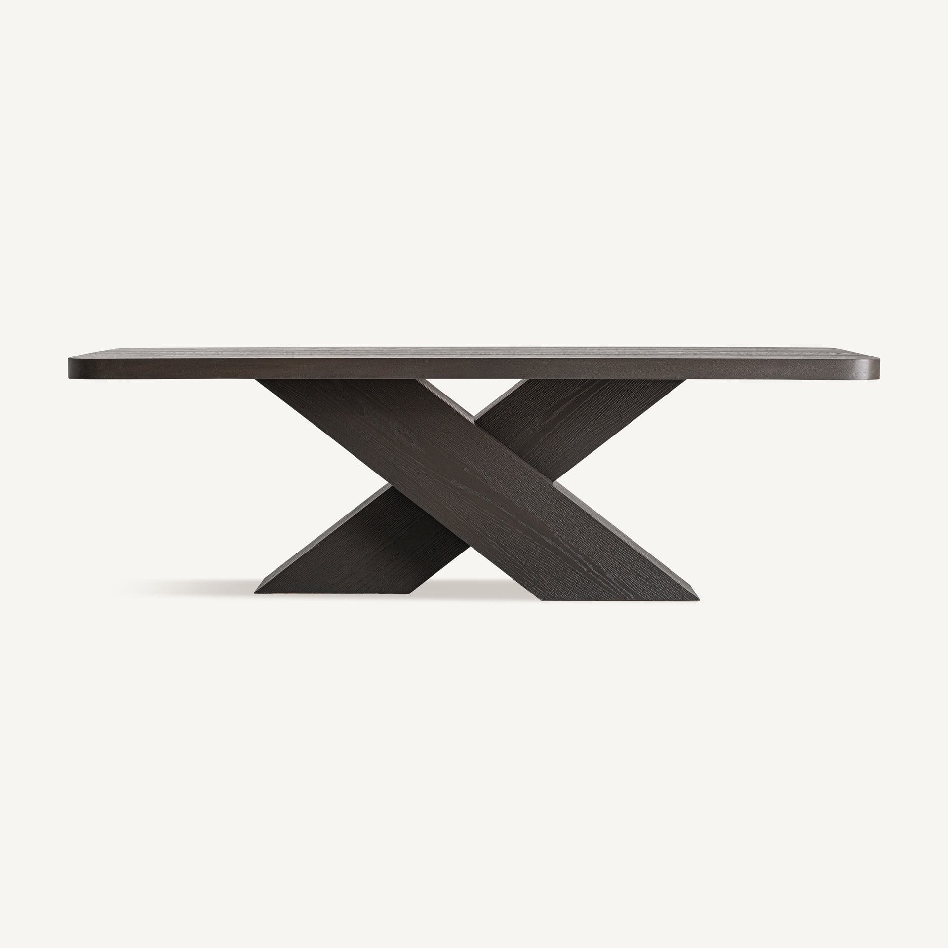 Tafel YVORE donker eikenhout