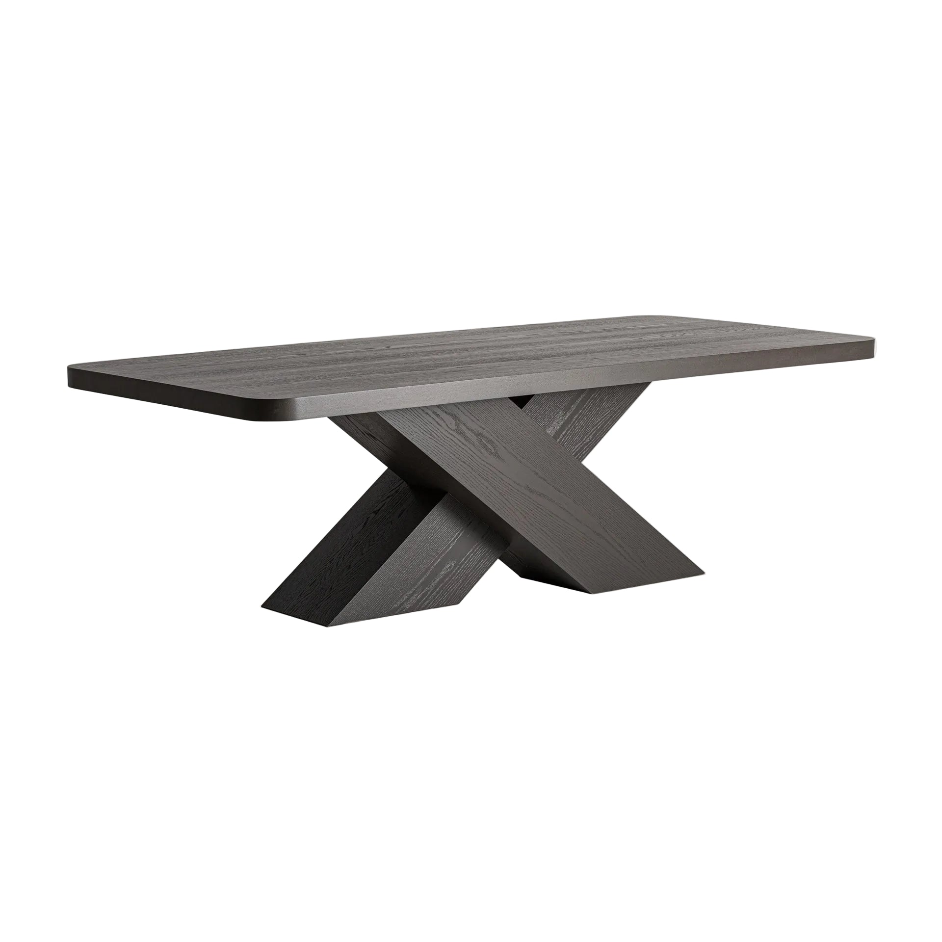 Tafel YVORE donker eikenhout