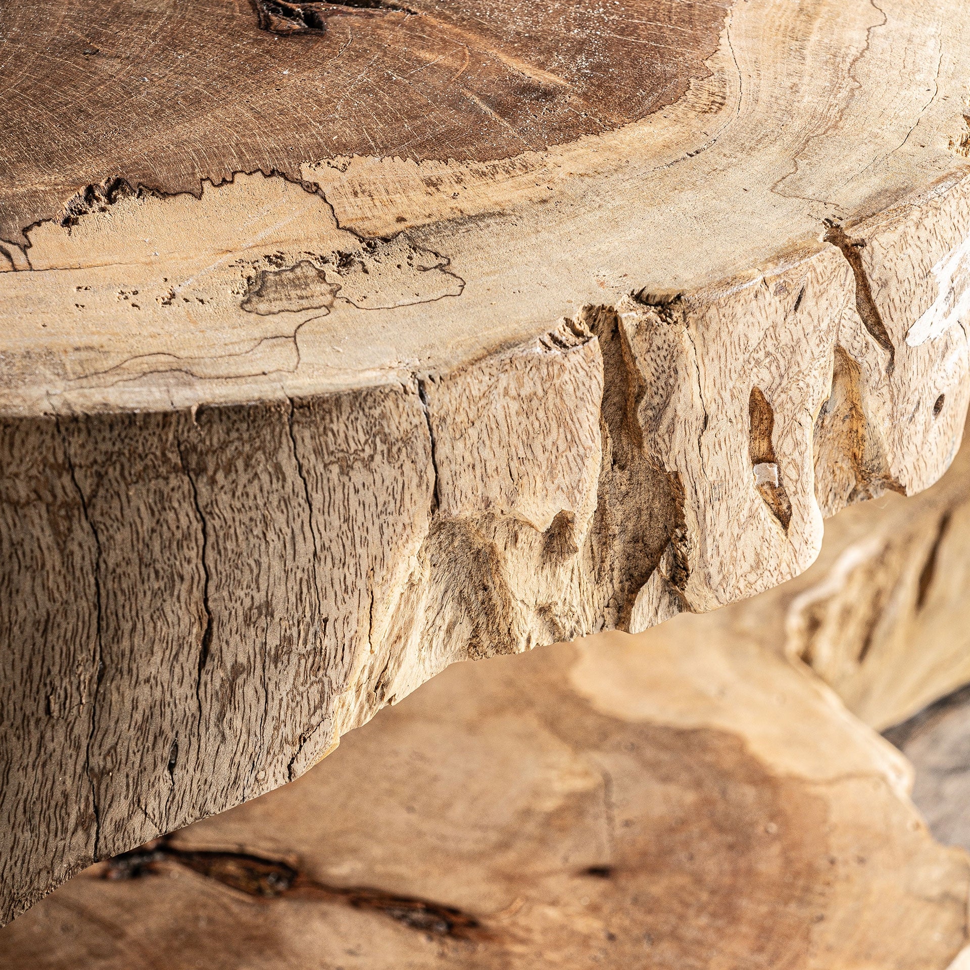 KHALED Suar Wood Coffee Table