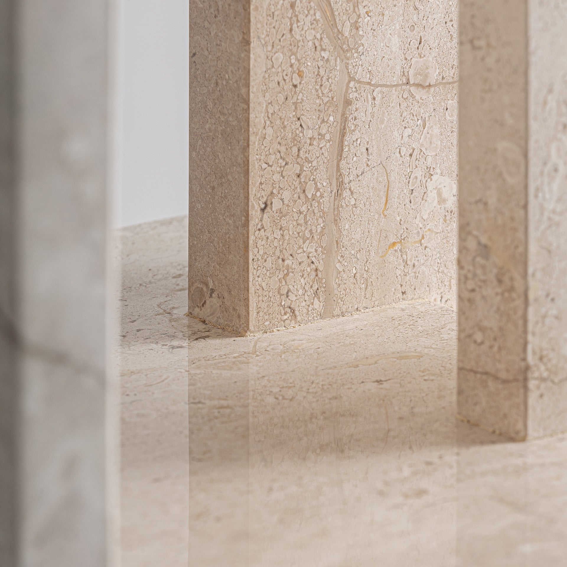 Zijtafel KORBA marmer