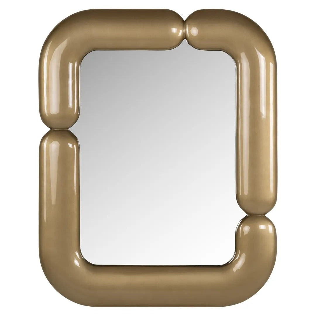 AUBRY gold wall mirror
