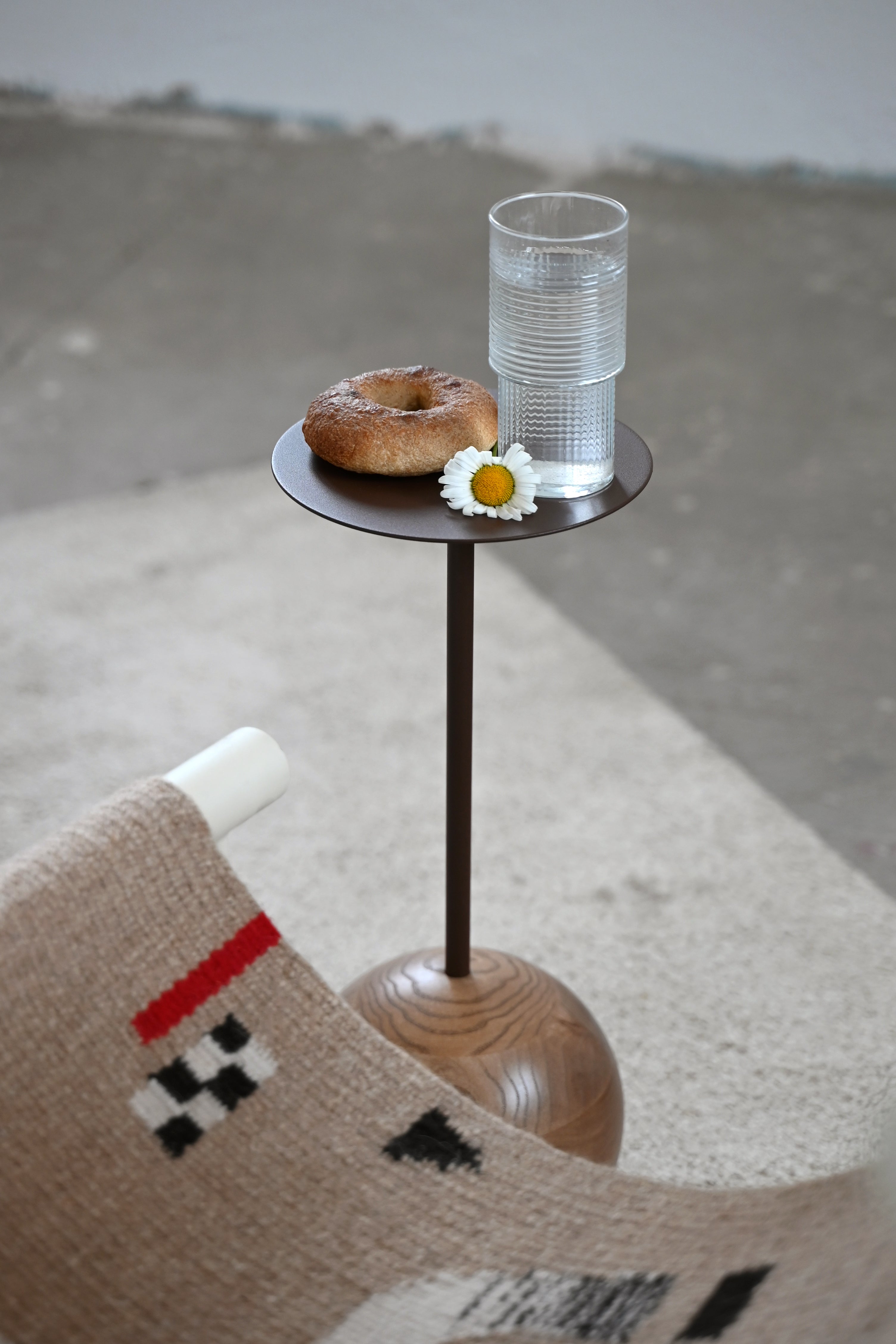 MINI SU salontafel van hout en staal