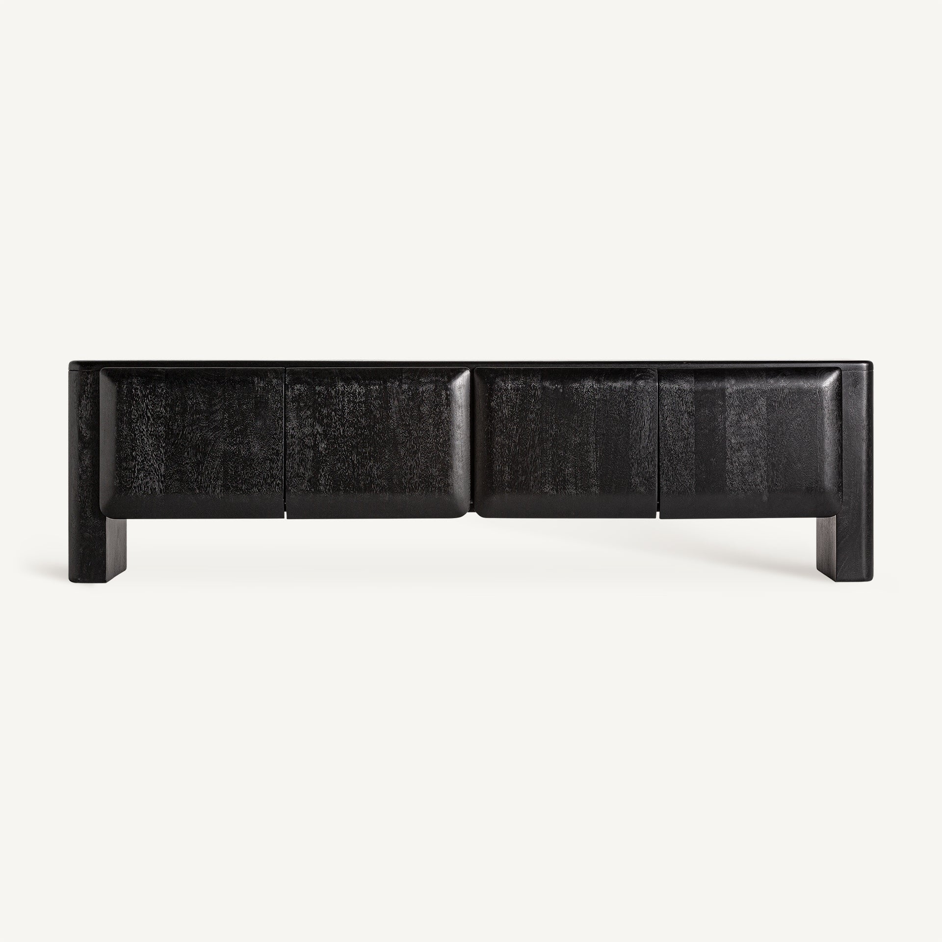 NORFOLK TV Stand black mango wood