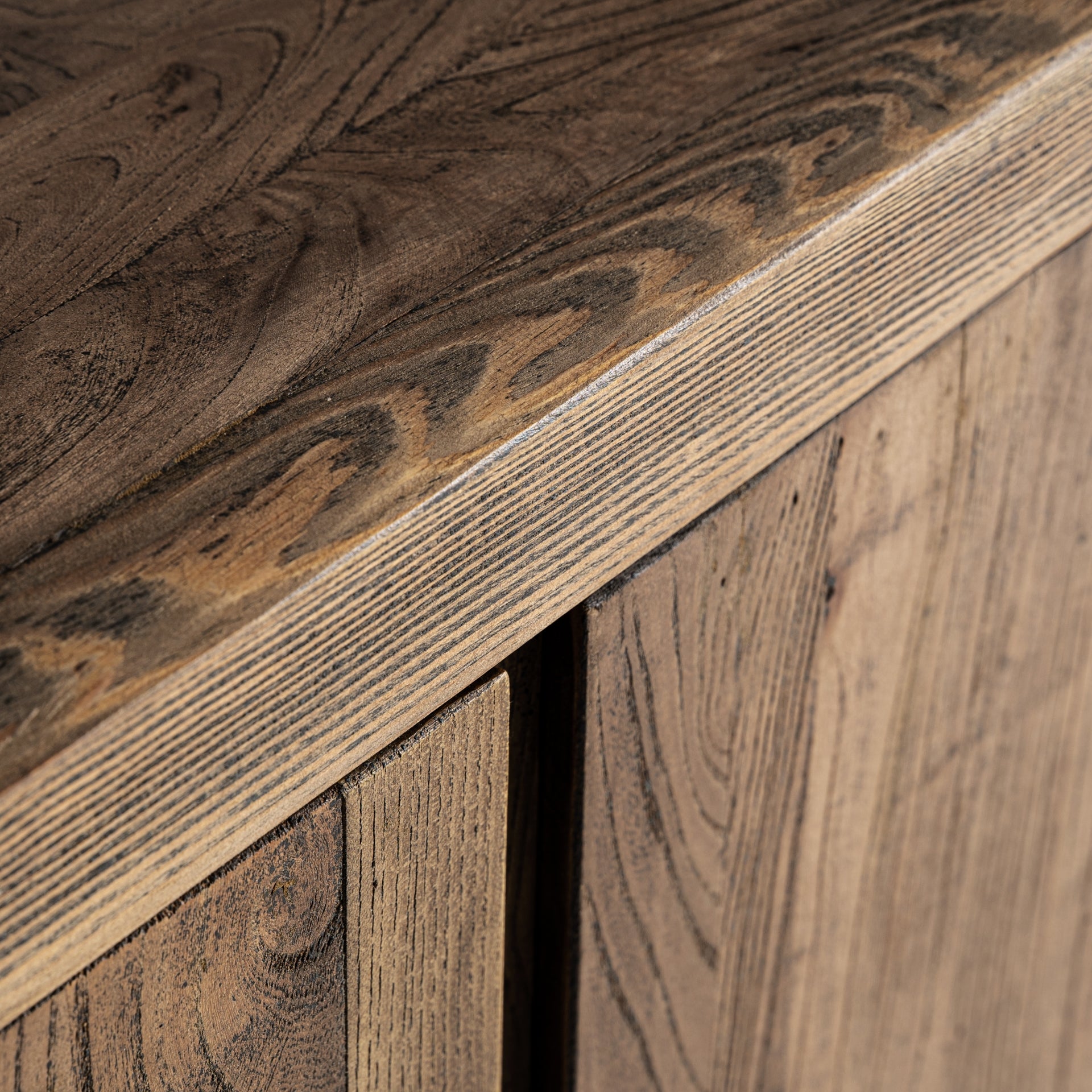 TV-meubel NORVIK van elzenhout