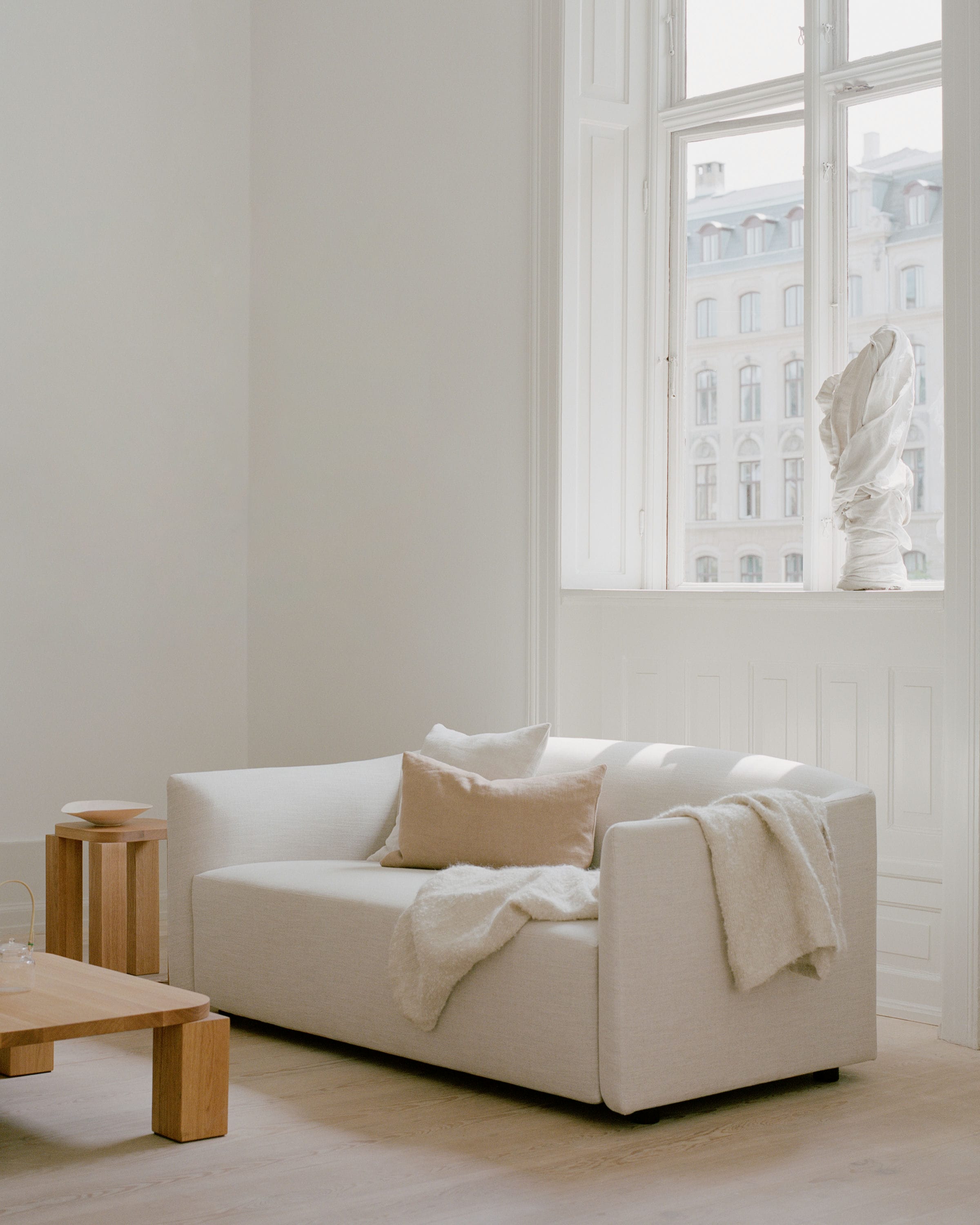 Sofa 2-zits SHORE gestoffeerd