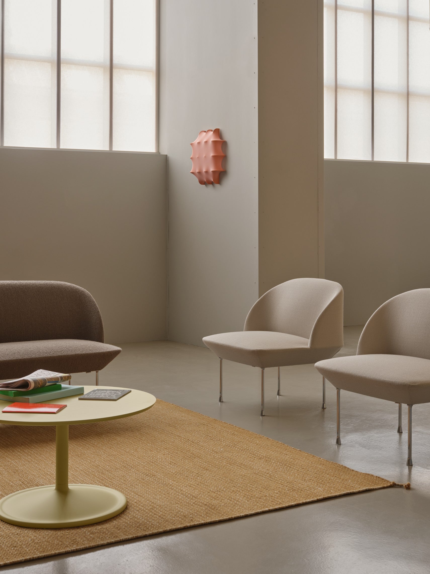 Salontafel SOFT beige-groen
