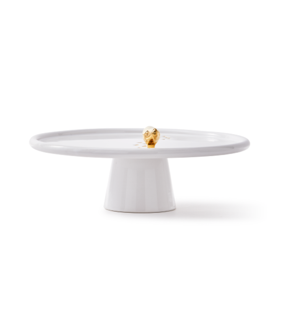 WALKING DUCK Teller weiß