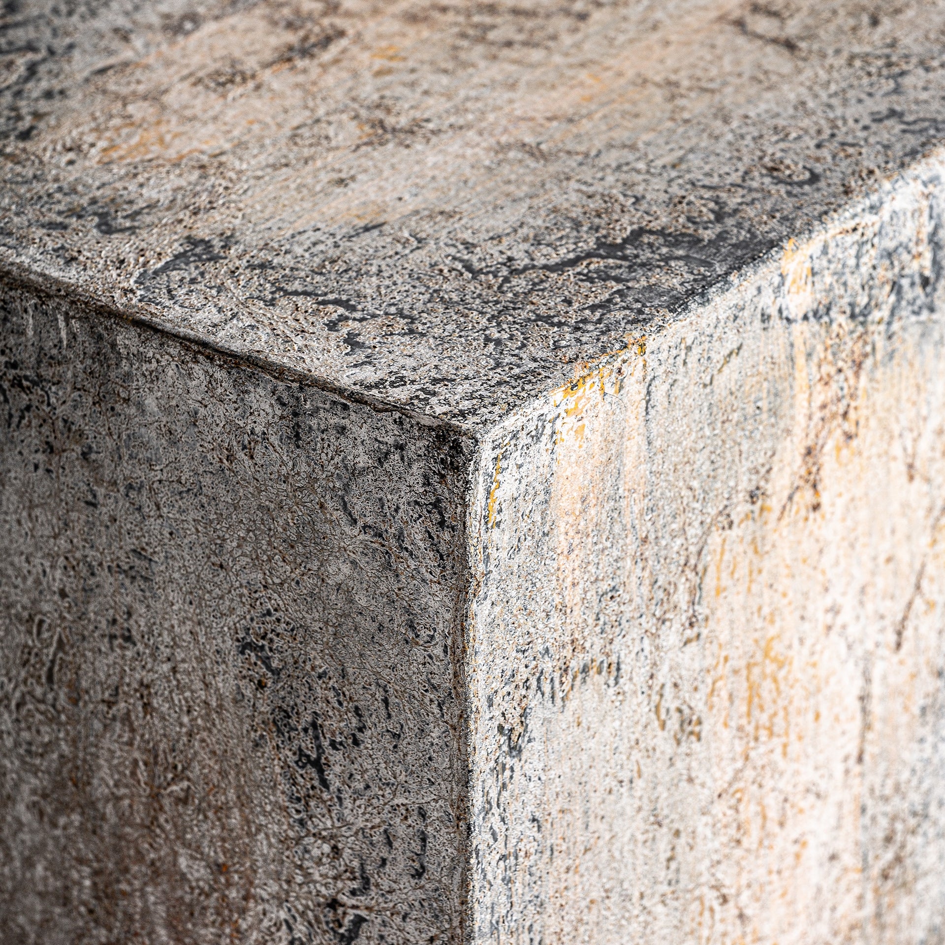 Set van bijzettafels ARVIT beige terracotta