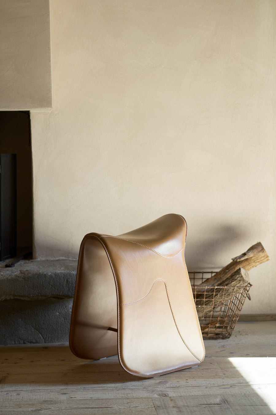 Sitzkissen PEPE schwarze Leder