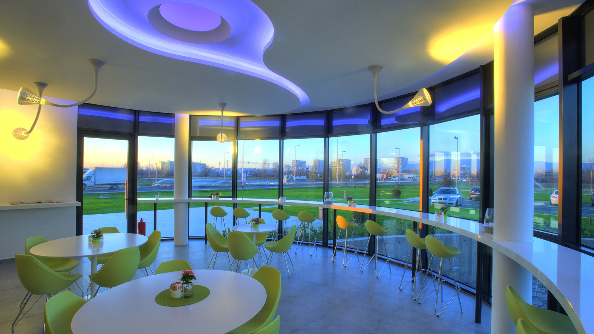 Witte PIPE plafondlamp