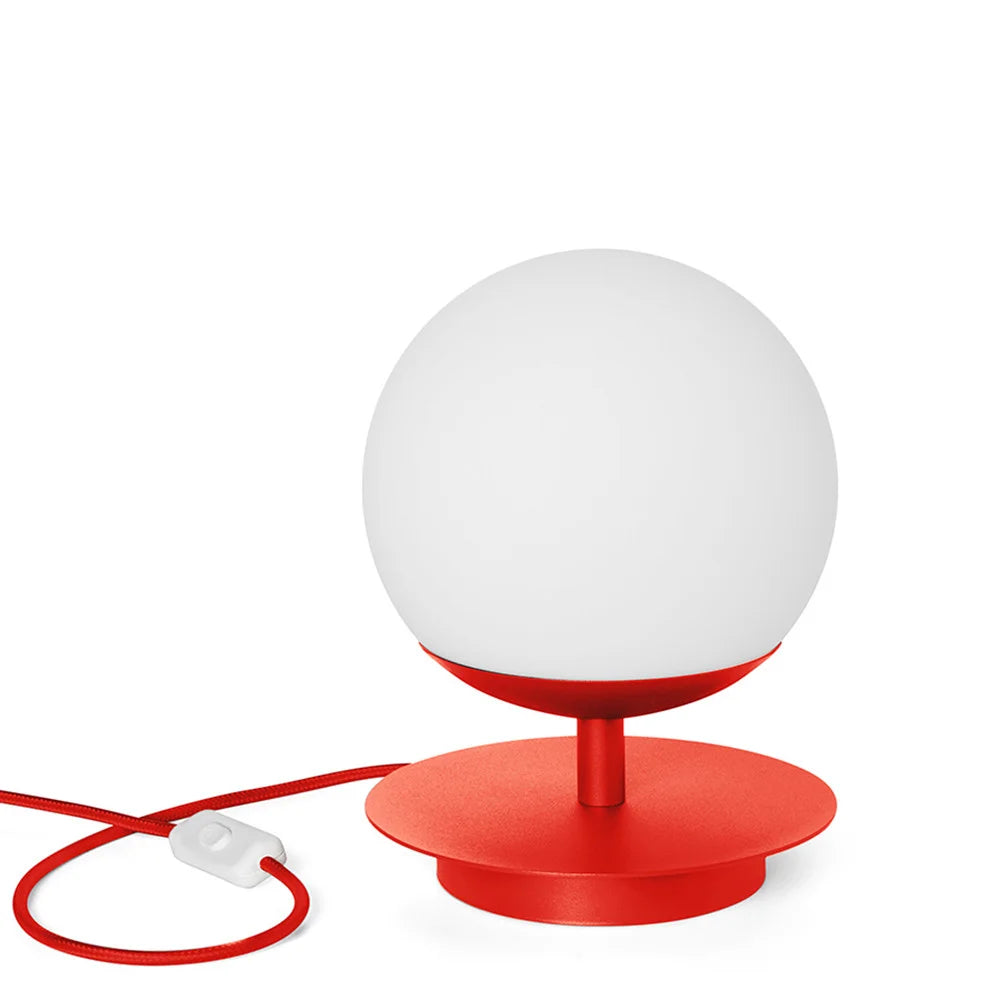 PLAAT Tischleuchte rot-orange