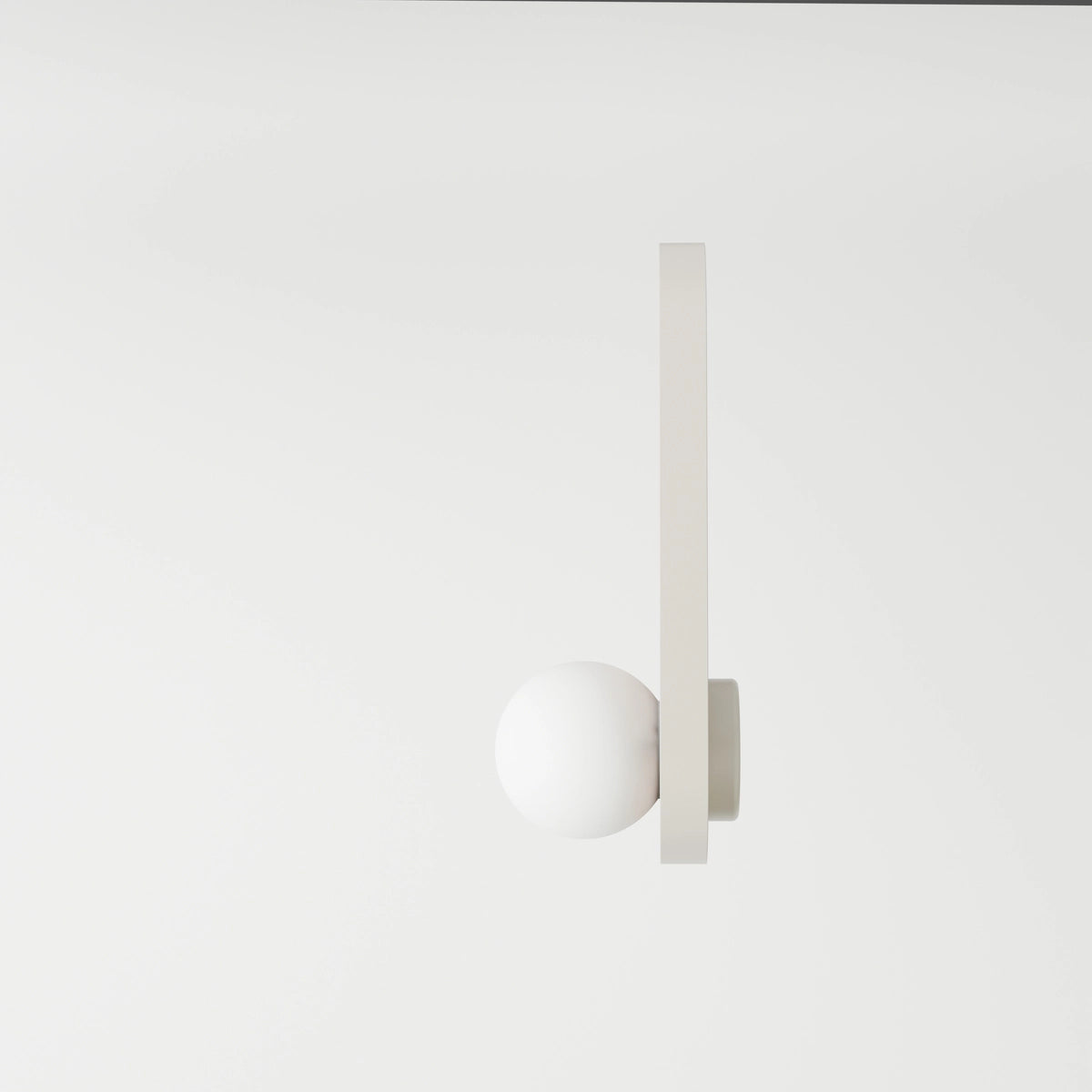 Wandlamp ovaal LEGRA crème