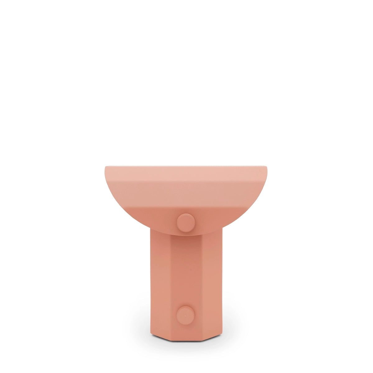 Draagbare lamp APOLIN gebroken roze