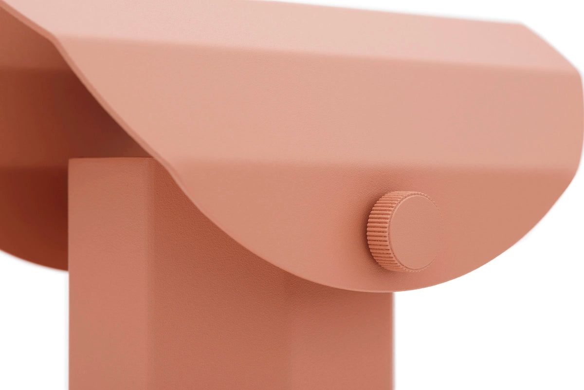 Draagbare lamp APOLIN gebroken roze