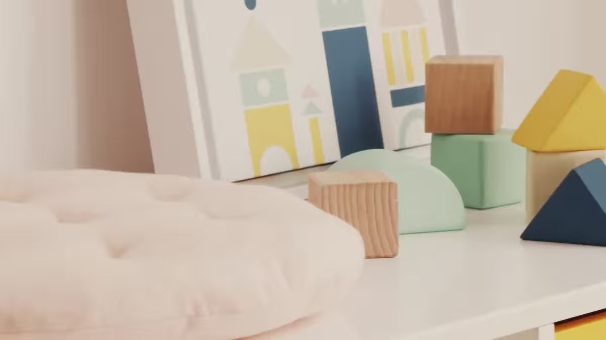 Aufbewahrungsmöbel für Kinder NUNILA weiß