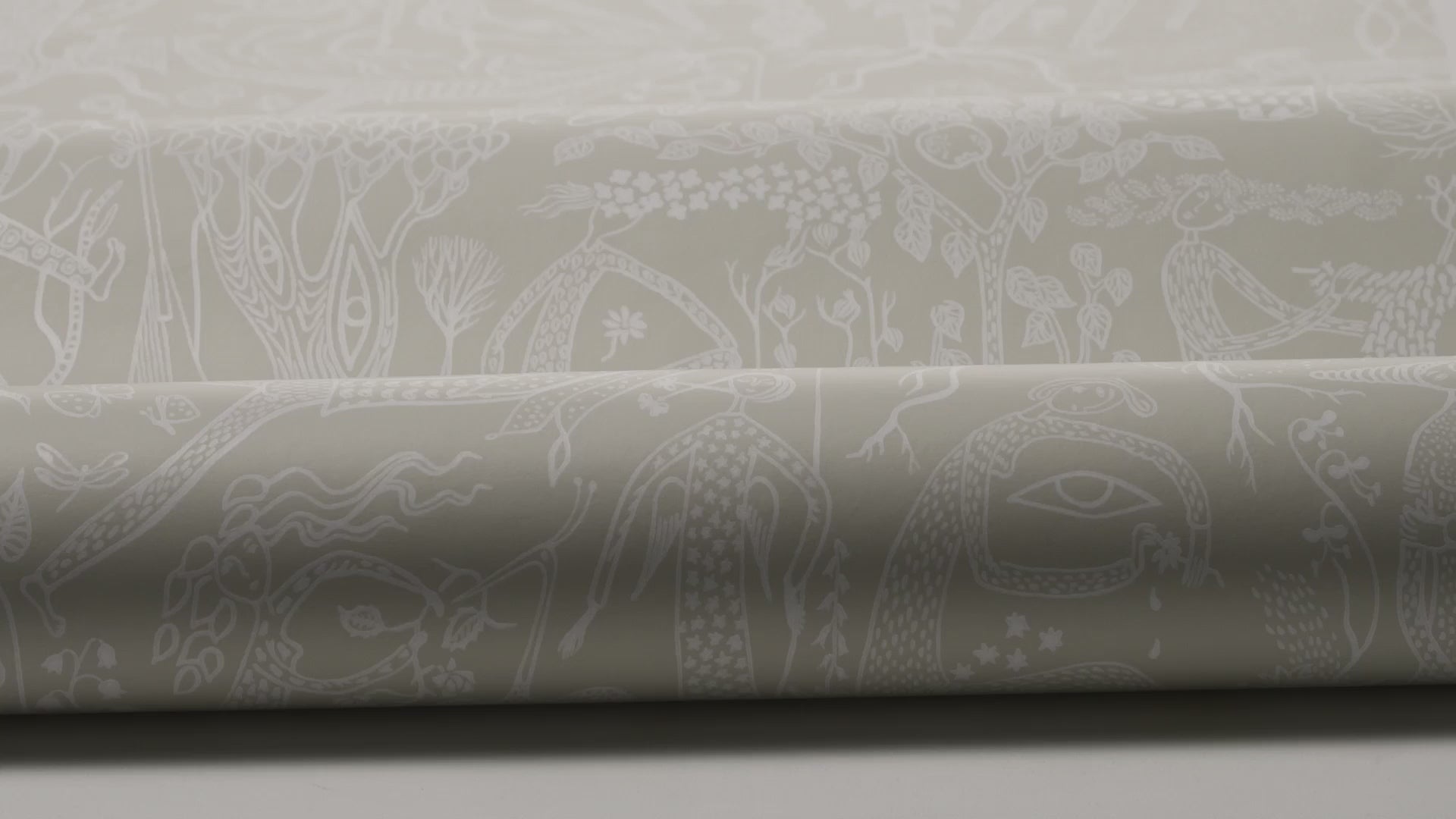 Tapete mit ethnischem Muster POEME D'AMOUR beige