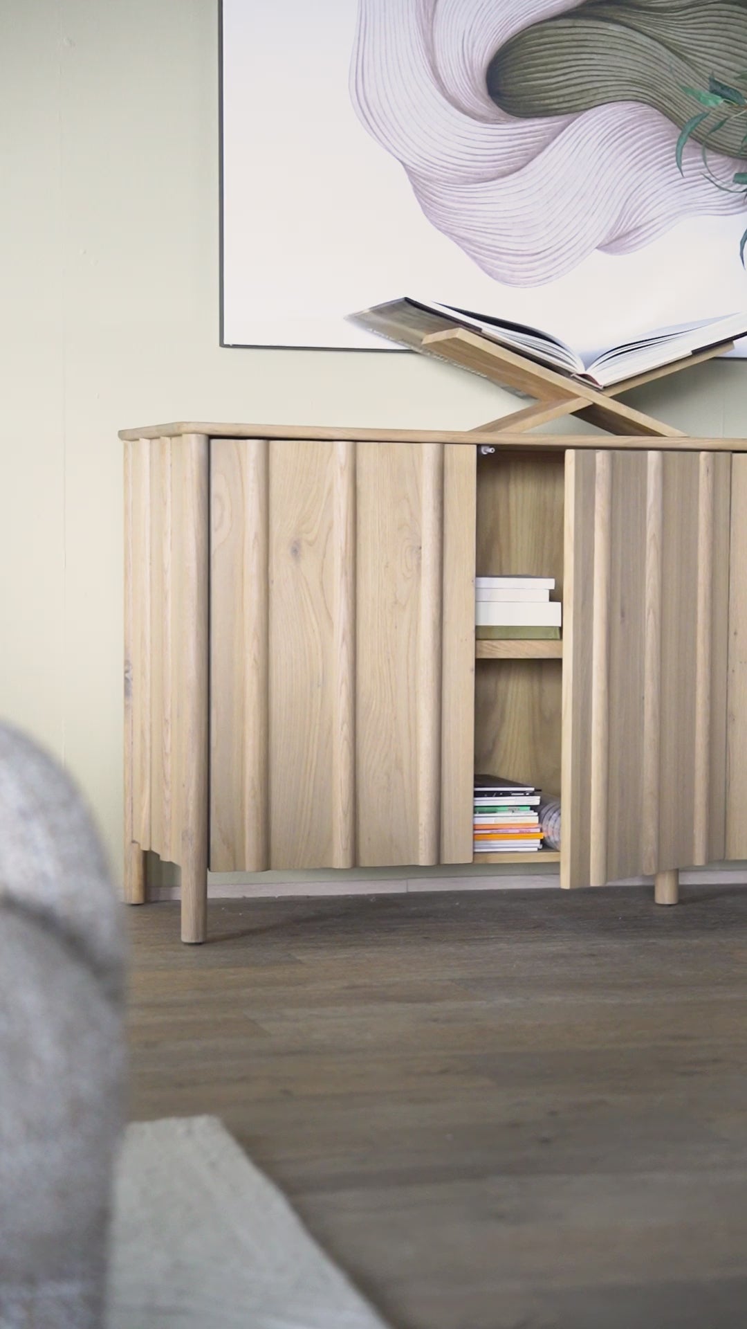 Dressoir JAKE donker eikenhout