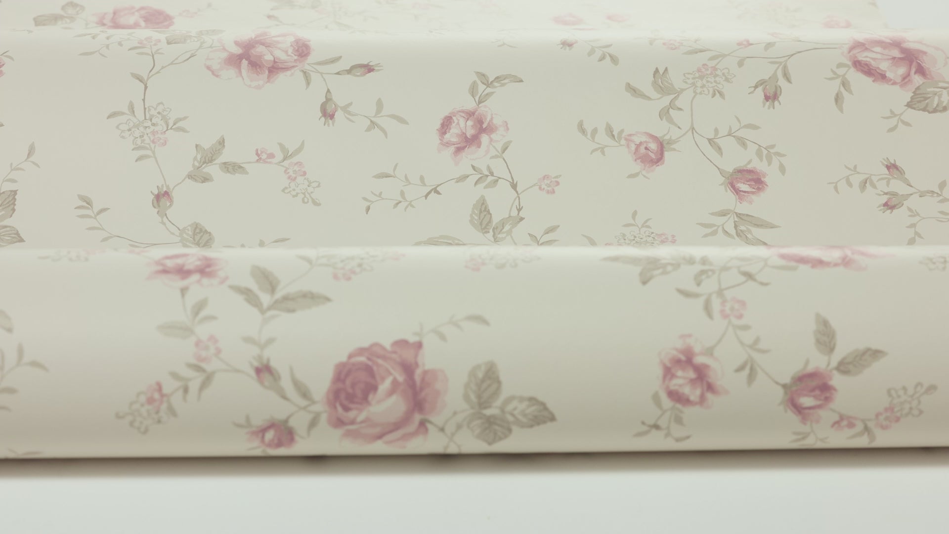 Tapete mit Pflanzenmotiv ROSE GARDEN beige