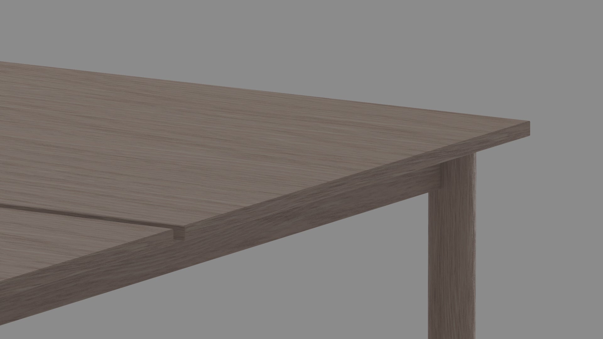 Bureau tafel LINEAR SYSTEM HIGH - CONFIGURATIE 2 eikenfineer