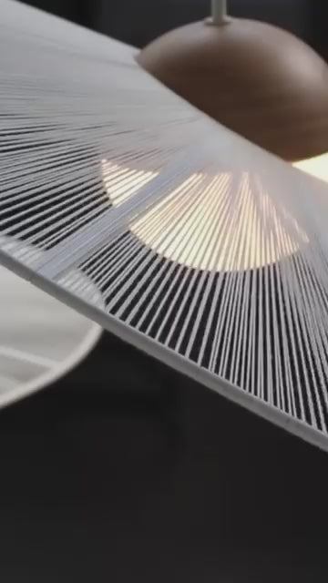 Pendelleuchte BELLE gebrochenes Weiß