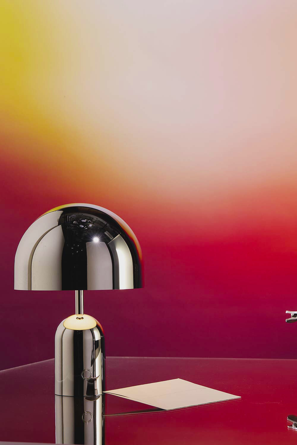 Portable table lamp BELL blue