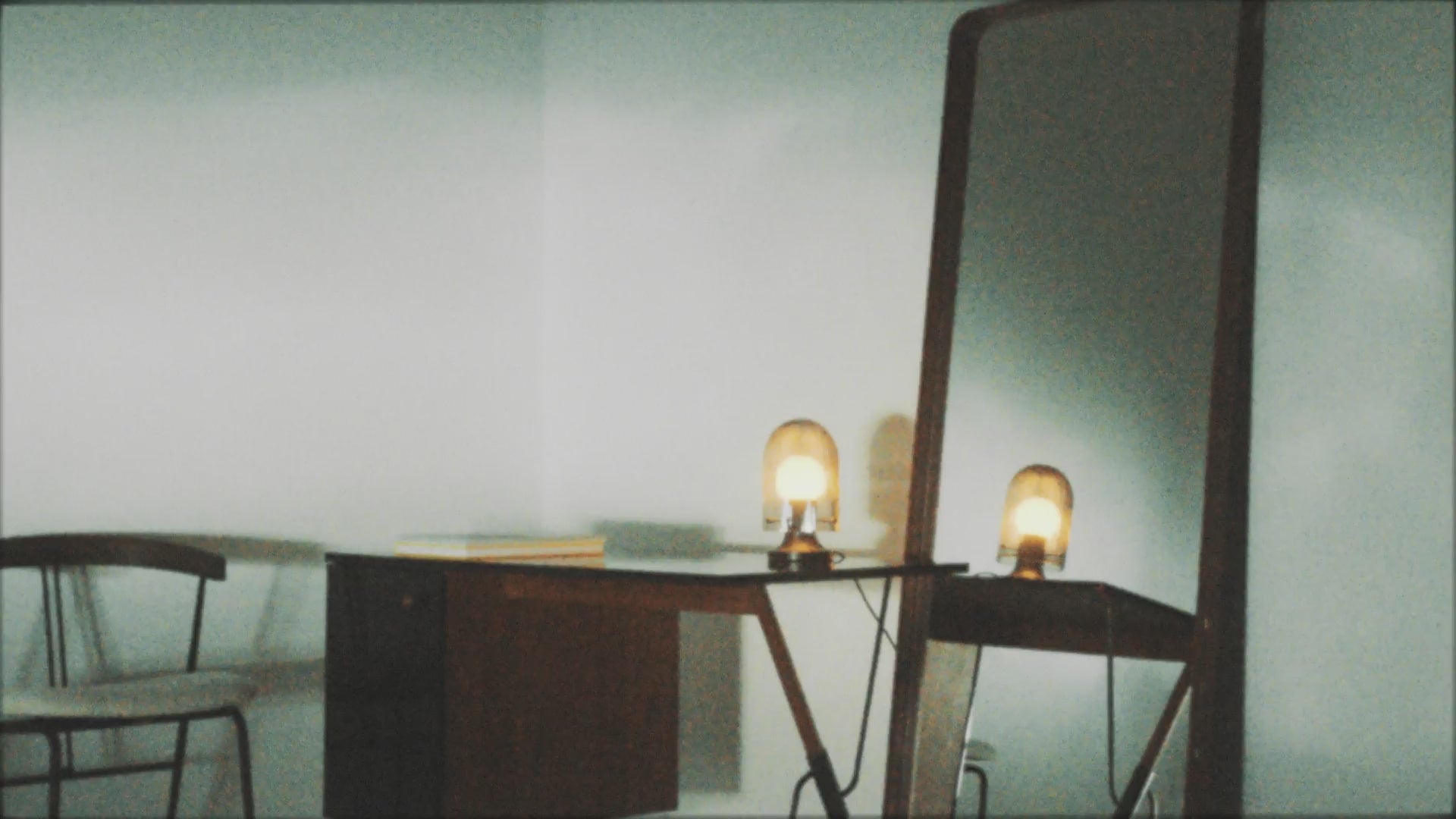 SEINE table lamp smoked glass