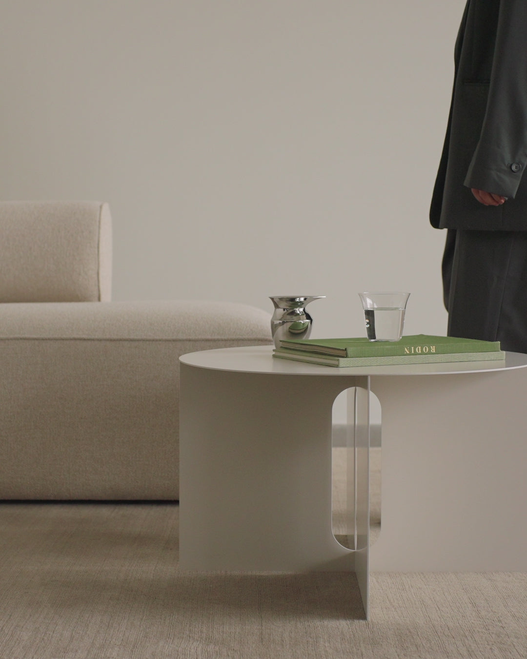 Zwarte ANDROGYNE salontafel