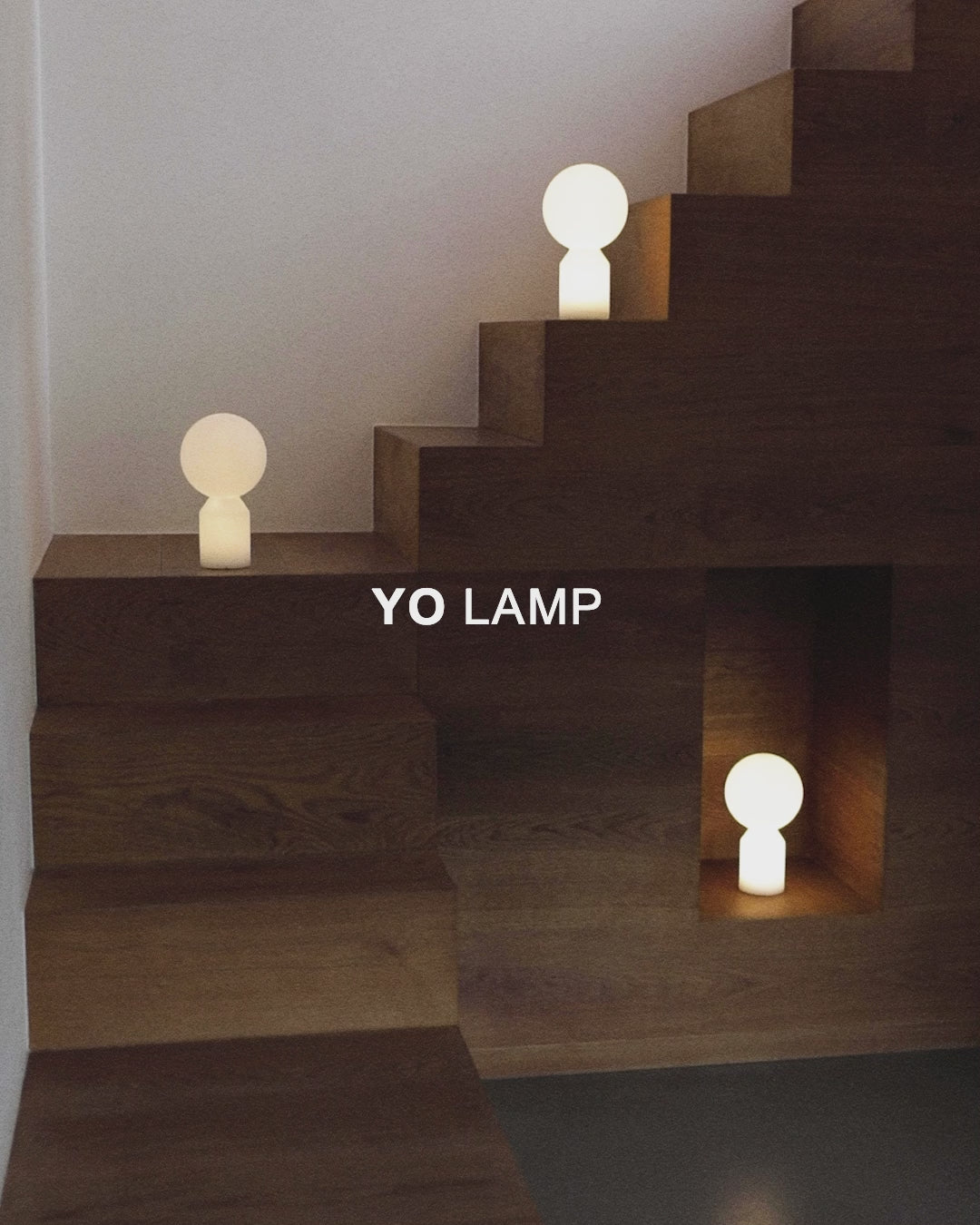 YO portable lamp white