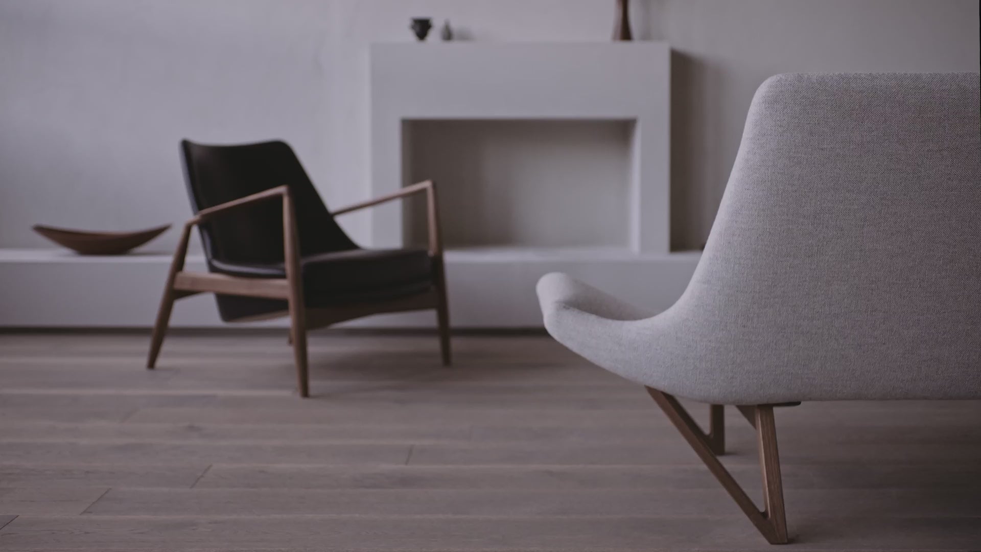 Krzesło PENGUIN brązowa skóra