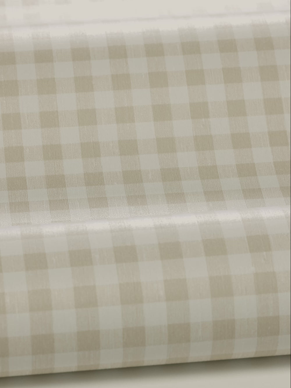 Structuurtapijt dat linnen in ruitpatroon imiteert PICNIC CHECK beige