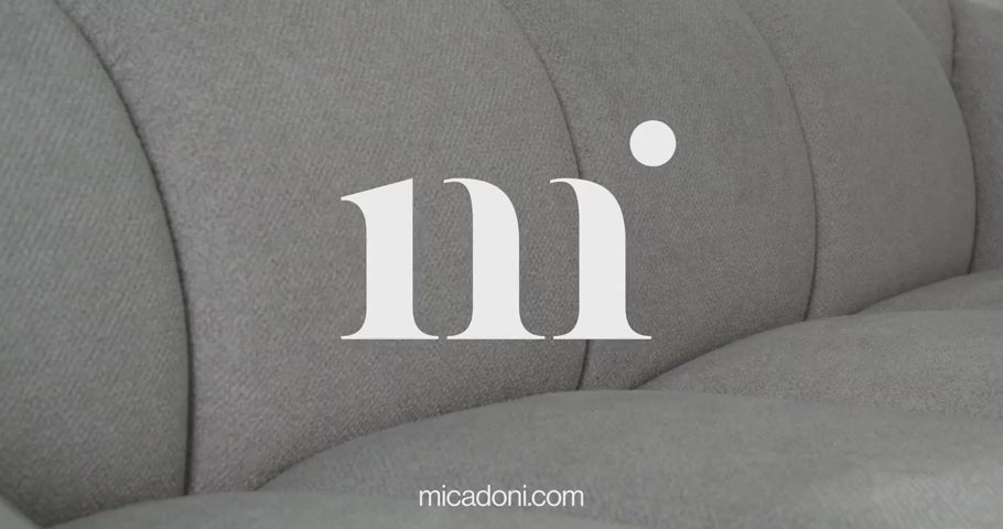 Velvet corner sofa for three people right-sided DIANA terracotta