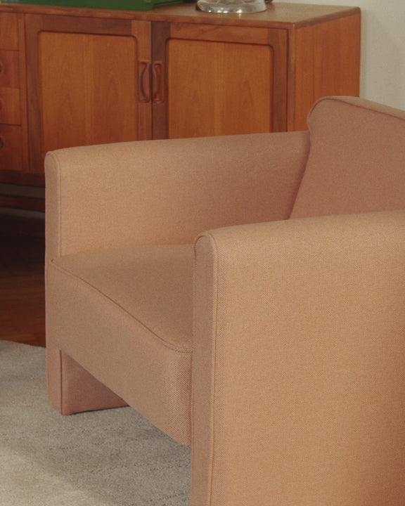 Sofa 2-zits ABBY donkerbeige