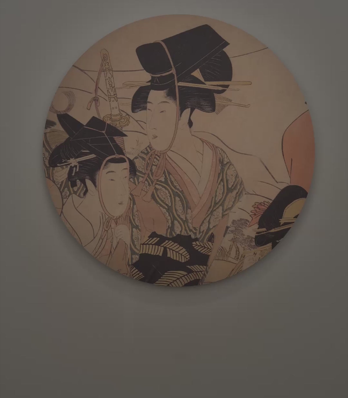 Wall Lamp DOTS LIGHTING - BUSHIDO GATHERING sandy beige