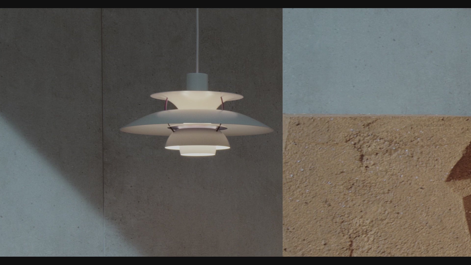 PH 5 pendant lamp white with copper