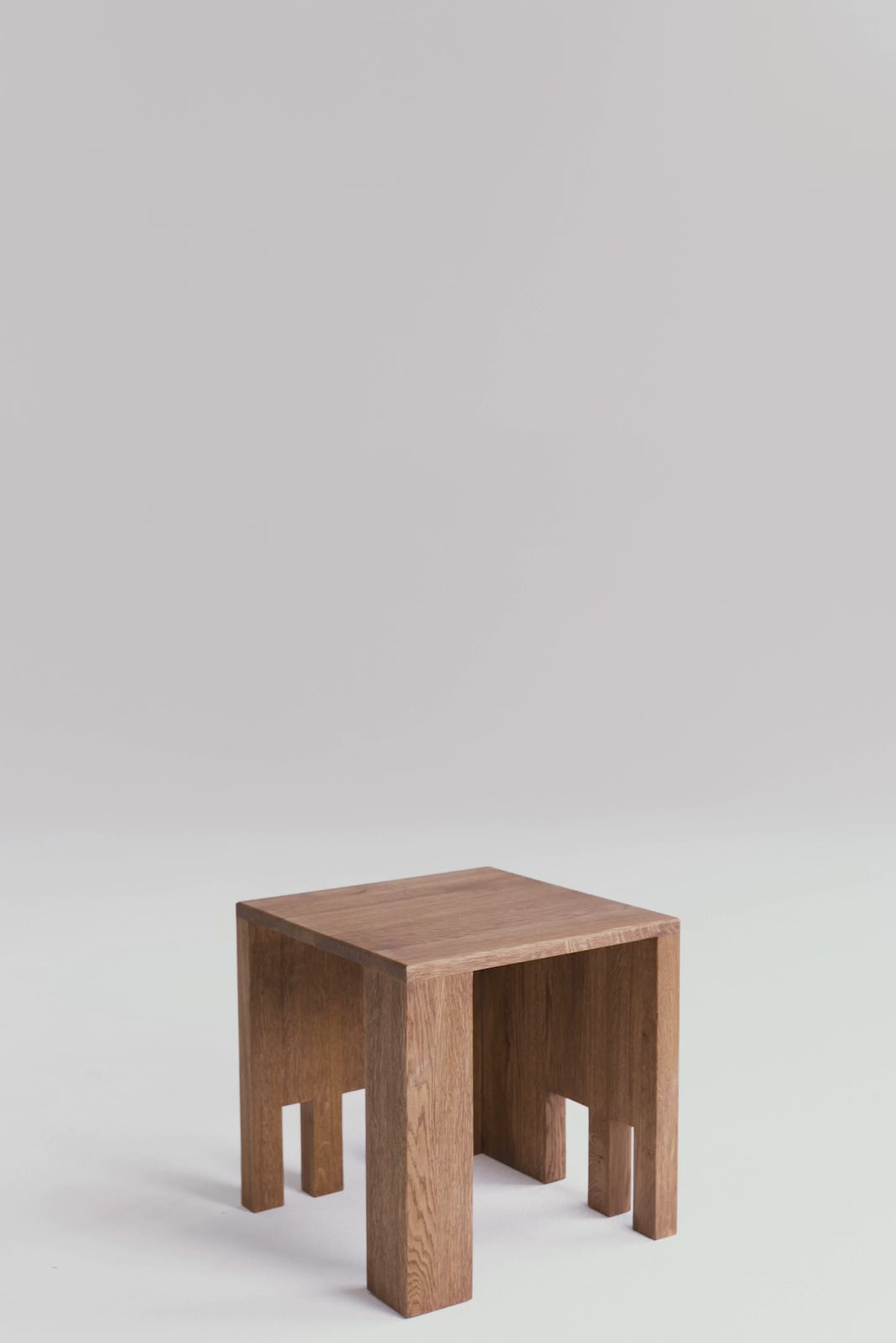 Houten salontafel DENTE