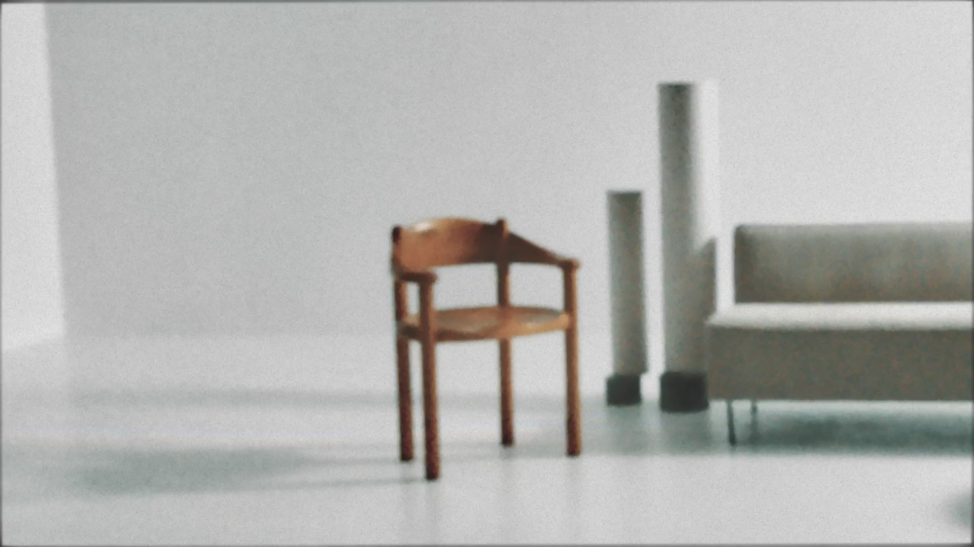 DAUMILLER armstoel van vurenhout