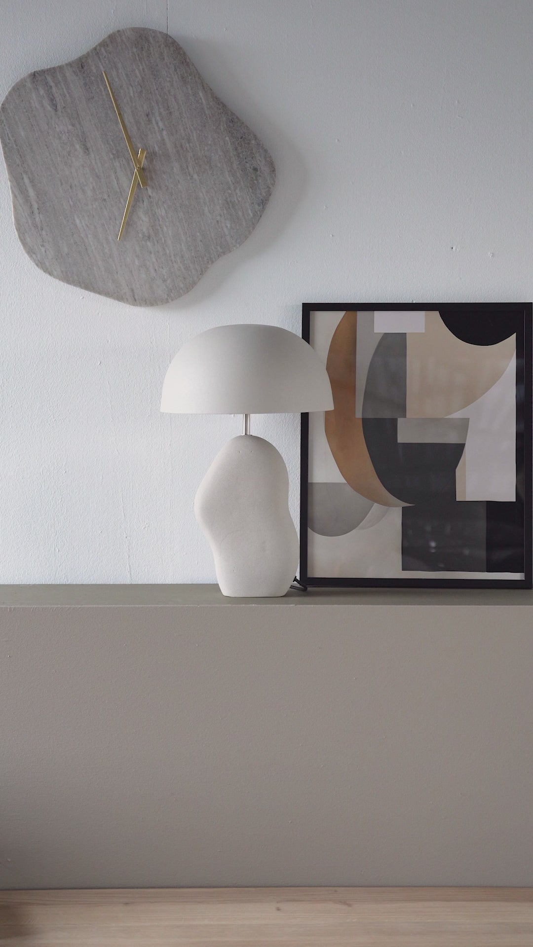 AIZU Cream Table Lamp