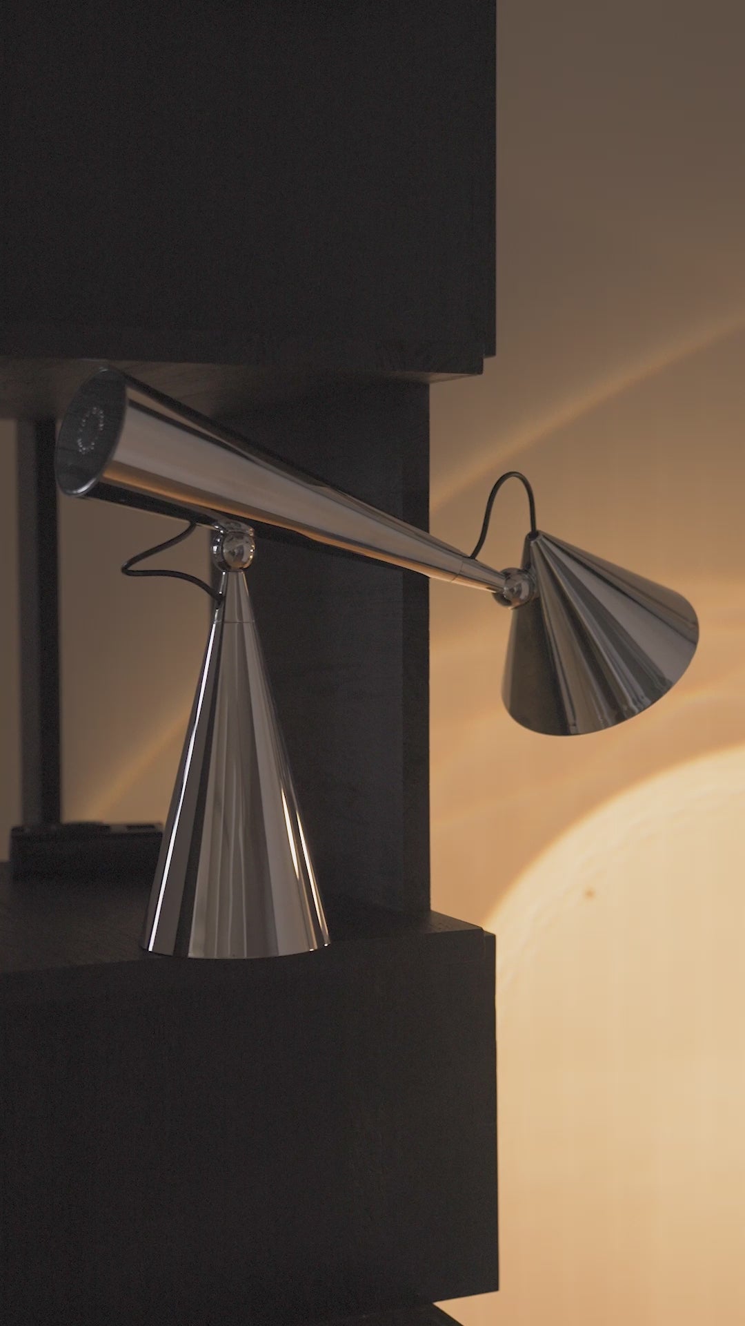 Tischlampe POSE silber